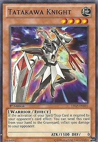 Tatakawa Knight - LTGY-EN005 - Common - 1st Edition
