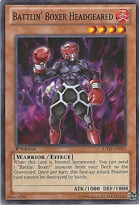 Battlin' Boxer Headgeared - LTGY-EN016 - Common - 1st Edition