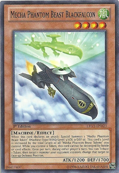 Mecha Phantom Beast Blackfalcon - LTGY-EN023 - Common