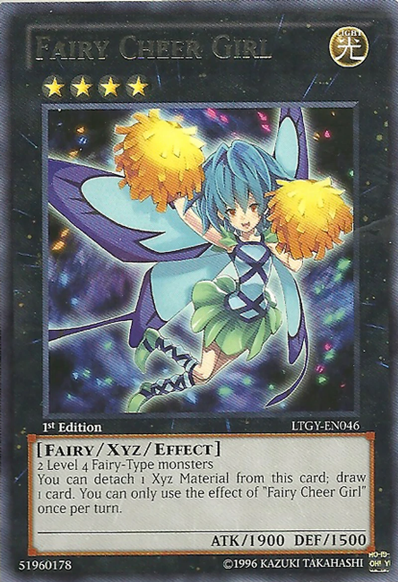Fairy Cheer Girl - LTGY-EN046 Rare 1st Edition