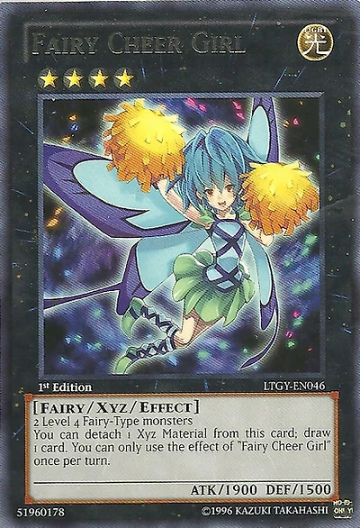 Fairy Cheer Girl - LTGY-EN046 Rare 1st Edition