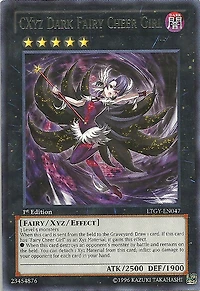 CXyz Dark Fairy Cheer Girl - LTGY-EN047 - Rare - 1st Edition