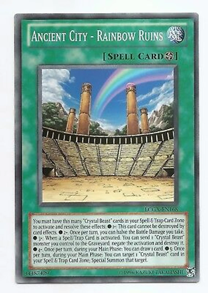 Ancient City - Rainbow Ruins - LCGX-EN168 - Common - Unlimited Edition