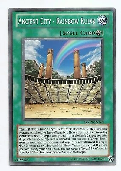 Ancient City - Rainbow Ruins - LCGX-EN168 - Common - Unlimited Edition