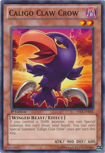 Caligo Claw Crow - YS13-EN008 - Common - 1st Edition