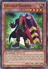 Gagaga Gardna - YS13-EN011 - Common - 1st Edition