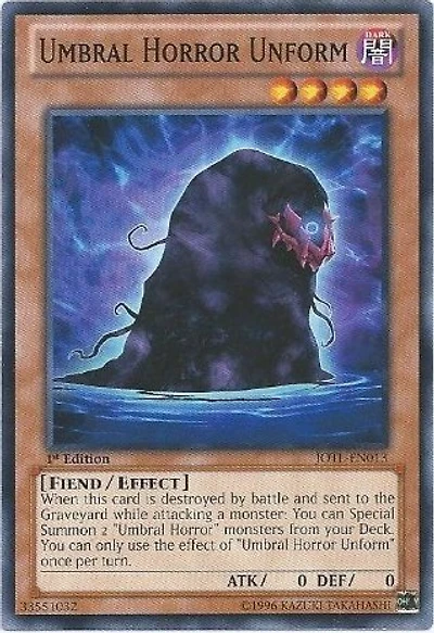 Umbral Horror Unform - JOTL-EN013 - Common - 1st Edition