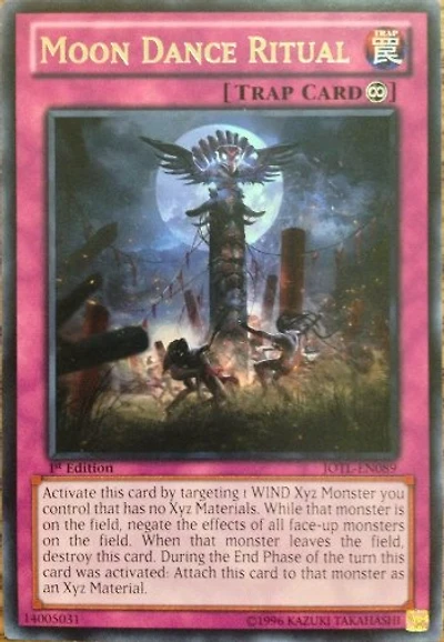 Moon Dance Ritual - JOTL-EN089 - Rare - 1st Edition