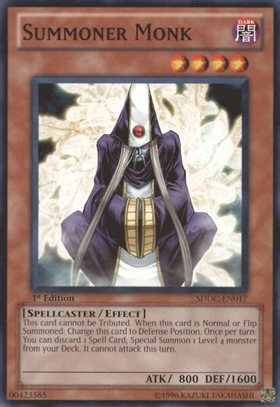 Summoner Monk - SDDC-EN017 - Common