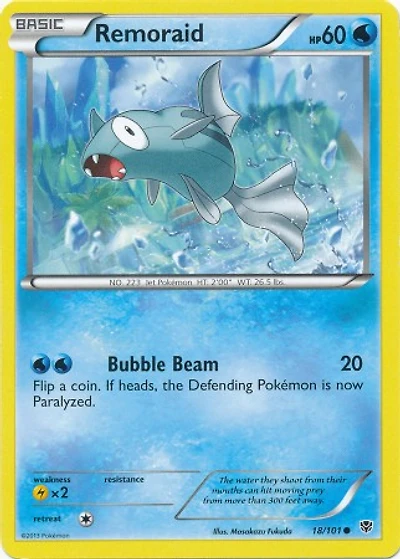 Remoraid - 18/101 - Common