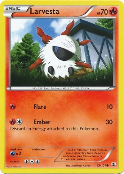 Larvesta - 12/101 - Common