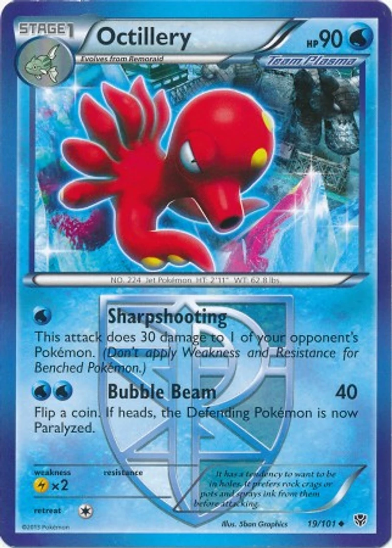 Octillery - 19/101 Uncommon
