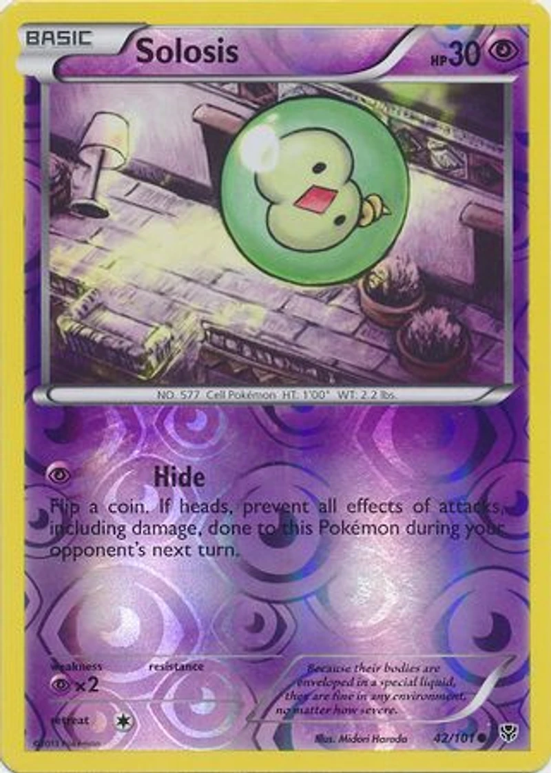 Solosis - 42/101 - Common - Reverse Holo