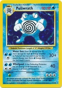 Poliwrath - 13/102 - Holo Rare - Unlimited Edition