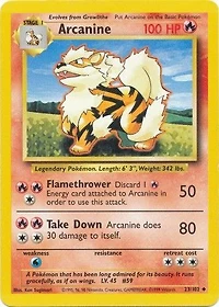Arcanine - 23/102 - Uncommon - Unlimited Edition