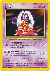Jynx - 31/102 Uncommon Unlimited Edition