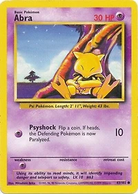 Abra - 43/102 Common Unlimited Edition
