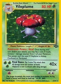 Vileplume - 15/64 - Holo Rare - Unlimited Edition