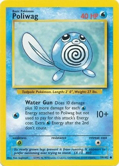 Poliwag - 59/102 - Common - Unlimited Edition