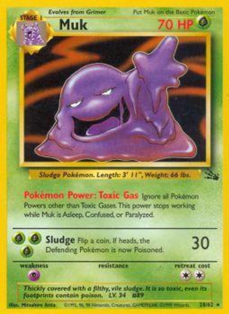 Muk - 28/62 Rare Unlimited Edition