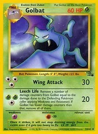 Golbat - 34/62 Uncommon Unlimited Edition