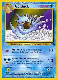 Golduck - 35/62 Uncommon Unlimited Edition