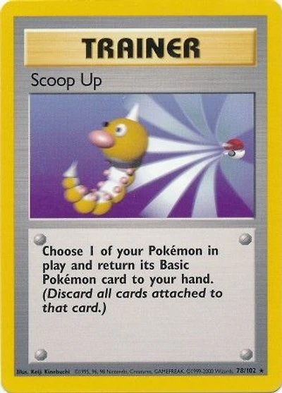 Scoop Up - 78/102 - Rare - Unlimited Edition
