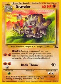 Graveler - 37/62 Uncommon Unlimited Edition