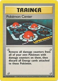 Pokemon Center - 85/102 - Uncommon - Unlimited Edition