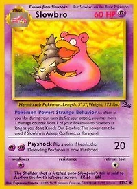 Slowbro - 43/62 Uncommon Unlimited Edition