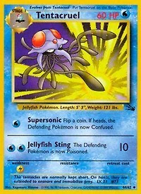 Tentacruel - 44/62 Uncommon Unlimited Edition