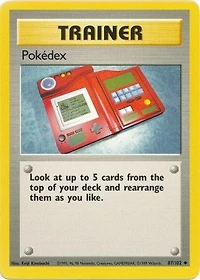 Pokedex - 87/102 Uncommon Unlimited Edition