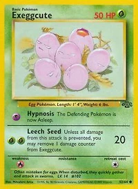 Exeggcute - 52/64 Common Unlimited Edition