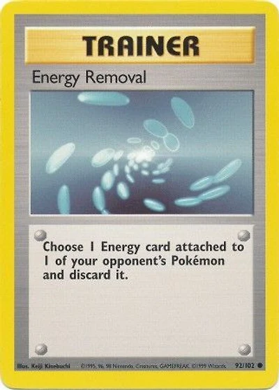 Energy Removal - 92/102 - Common - Unlimited Edition