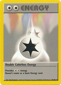 Double Colorless Energy - 96/102 - Uncommon - Unlimited Edition