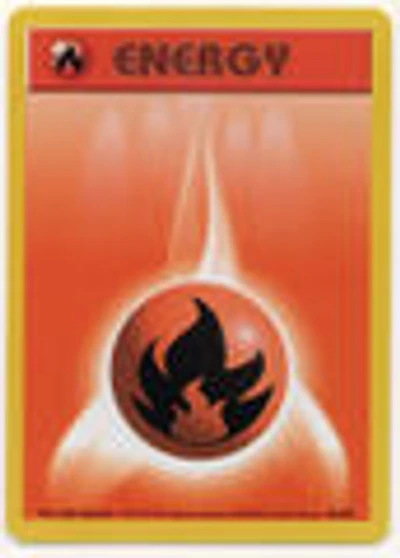 Fire Energy - 98/102 Common Unlimited Edition
