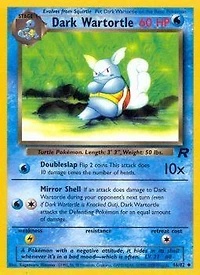 Dark Wartortle - 46/82 - Uncommon - Unlimited Edition