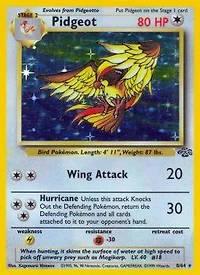 Pidgeot - 8/64 - Holo Rare - Unlimited Edition