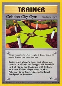 Celadon City Gym - 107/132 Uncommon Unlimited Edition