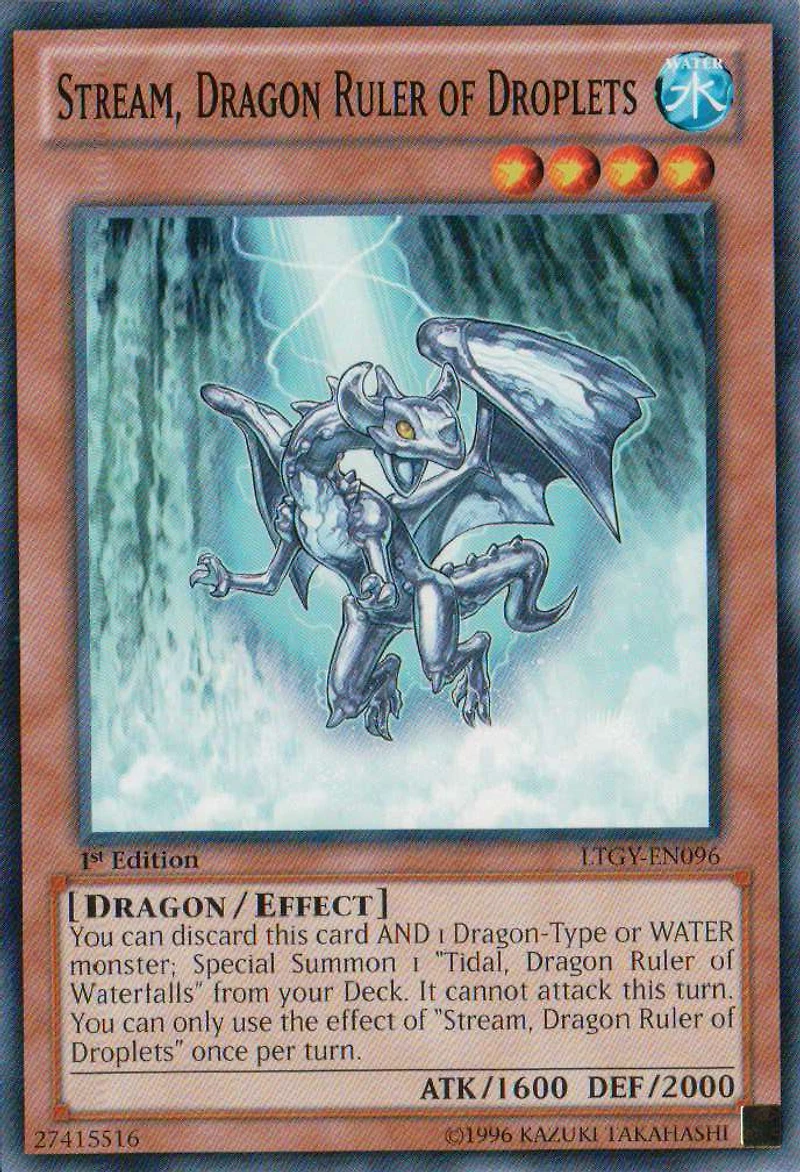 Stream, Dragon Ruler of Droplets - LTGY-EN096 - Common - Unlimited Edition