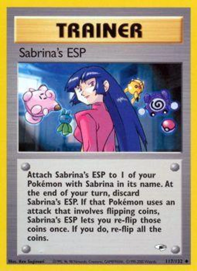 Sabrina's ESP - 117/132 - Uncommon - Unlimited Edition