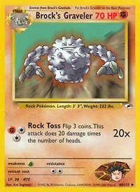 Brock's Graveler - /132 - Uncommon