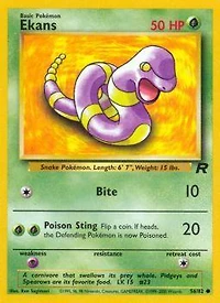 Ekans - 56/82 Common Unlimited Edition