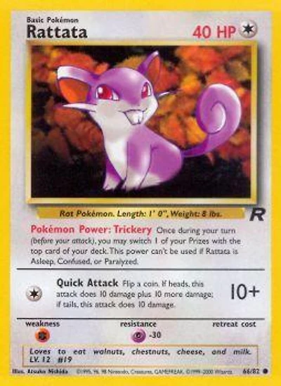 Rattata - 66/82 - Common - Unlimited Edition