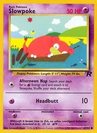 Slowpoke - 67/82 Common Unlimited Edition