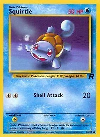 Squirtle - 68/82 Common Unlimited Edition