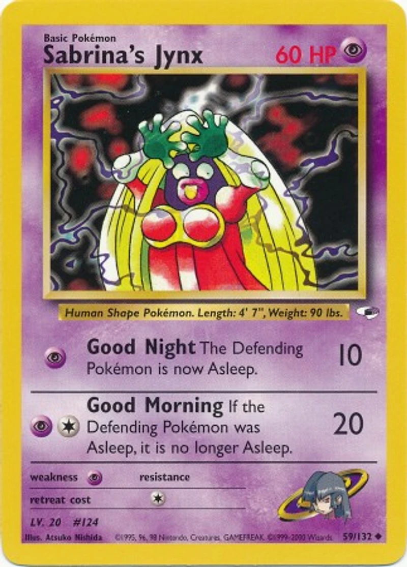 Sabrina's Jynx - 59/132 - Uncommon - Unlimited Edition