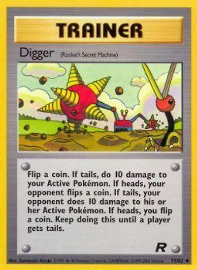 Digger - 75/82 - Uncommon - Unlimited Edition