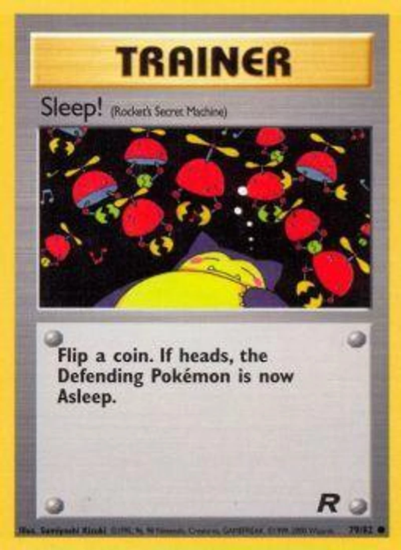 Sleep! - 79/82 Common Unlimited Edition