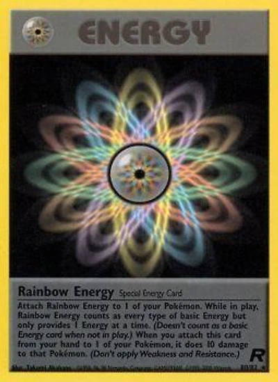 Rainbow Energy - 80/82 - Rare - Unlimited Edition